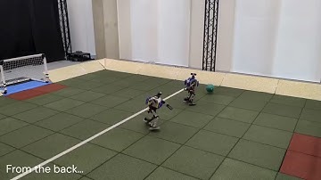 Learning robot agile soccer #funny