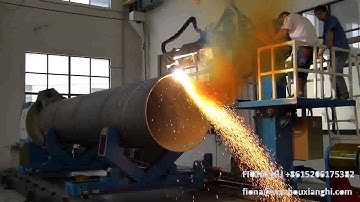 ZHOUXIANG PIPE INTERSECTION CNC FLAME CUTTING MACHINE  1