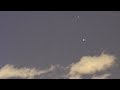 Geminid Meteor Shower Over New York City, Migrating Birds (UFO) 12/13/2017