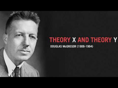Douglas MC Gregor teoria X e Y