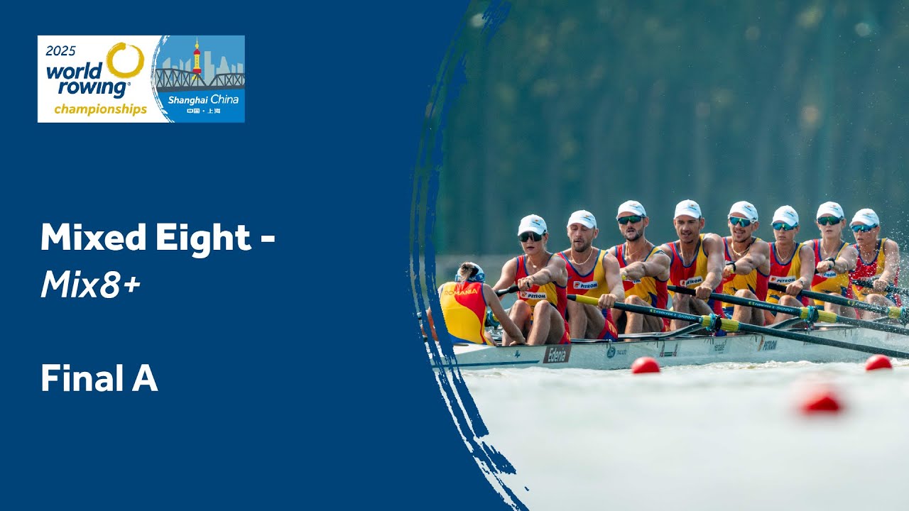 Чемпионат мира по академической гребле 2025 года — смешанная восьмёрка (Mix8+) — Финал A
