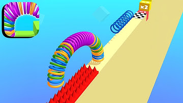 Slinky Run - All Levels Gameplay Android,ios (Part 8)