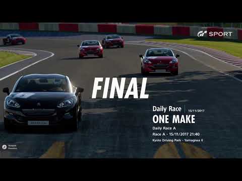 GT Sport One Make Daily Race Nov 15th 2017