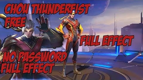 Free Thunder Fist chou