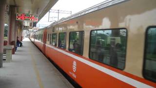 604次莒光號羅東開車651次莒光號羅東鳴笛停車2014/03/15