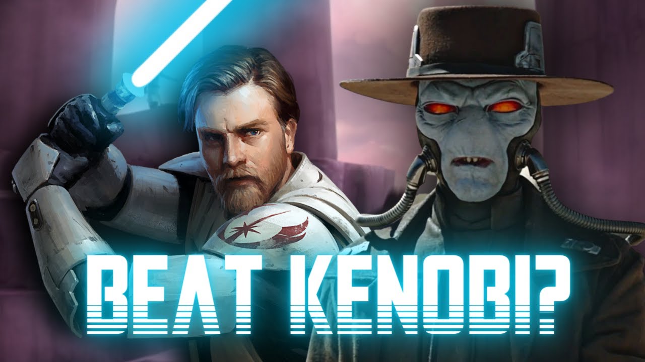 Cad Bane fought Obi-Wan and WON?