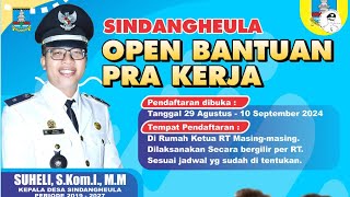 Pemdes Sindangheula Adakan Open Bantuan Daftar Pra Kerja – Desa ...