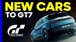 GT7 - NEW CARS that could come to GRAN TURISMO