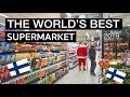 The world’s best supermarket is in Finland! | Sushi tasting
