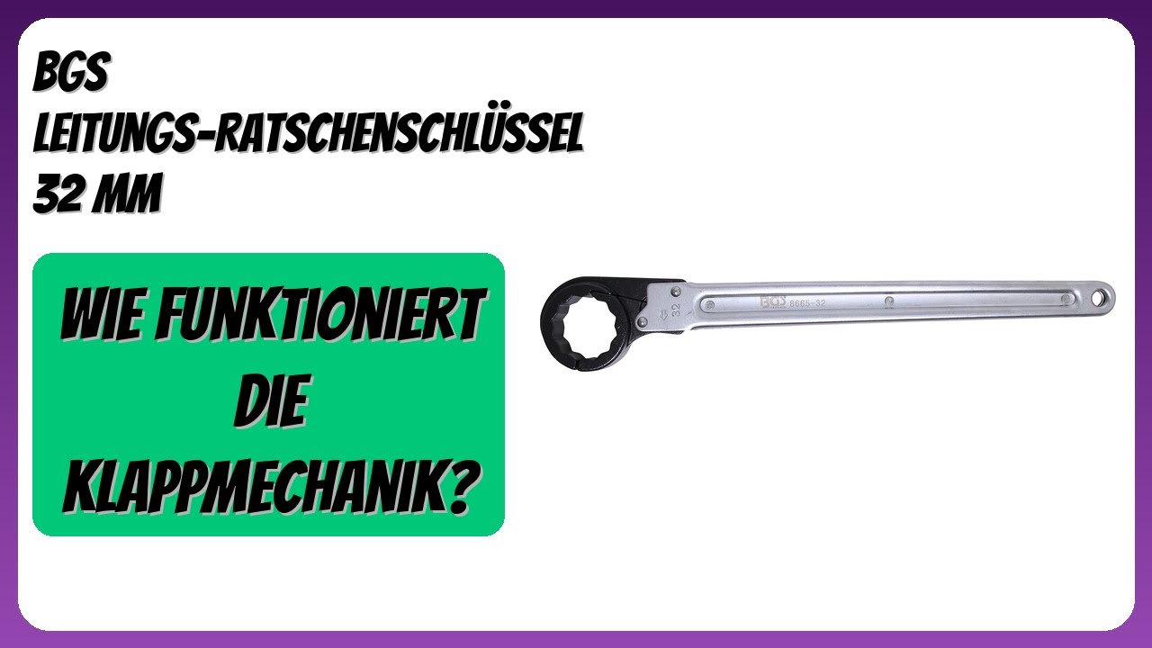 Leitungs-Ratschenschlüssel | 32 mm