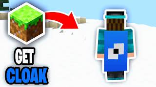 How To Get Cloaks In Minecraft Bedrock! - Tutorial
