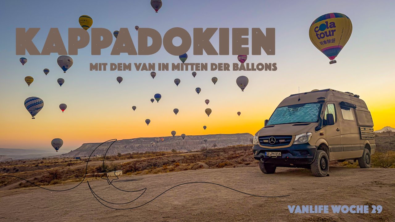 Vanlife Kappadokien: zwischen Sorgen um Hund Flóki und purer Faszination✨ | Vanlife im Offroadcamper