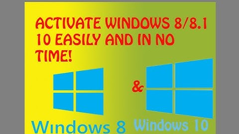 How to activate Windows 8/8.1/10 easily!(Activator link in description)