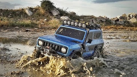 Redcat Gen8 Mud Bash | Epic Slow Mo Action