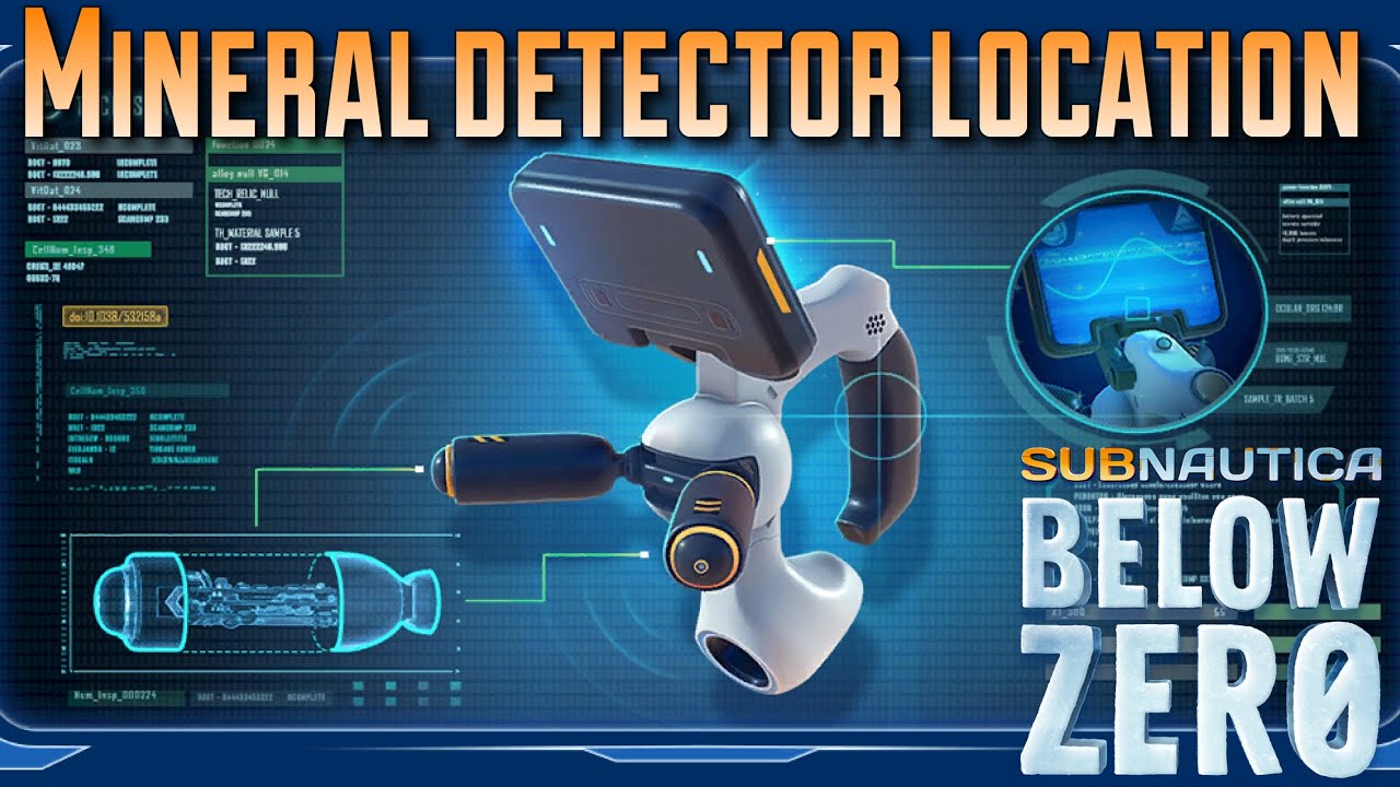 Subnautica Below Zero Mineral Detector
