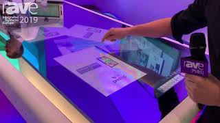 ISE 2019: PresTop Products Demos Hi-Macs Collaboration Table with LED Lights, Collaboration Software