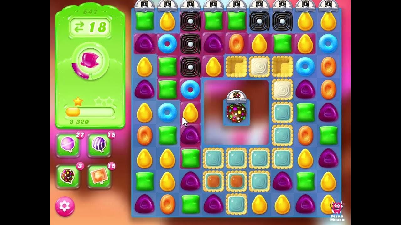 How To Beat Level 547 In Candy Crush Saga PLAY LEVEL 547 - Candy Crush Jelly Saga - YouTube