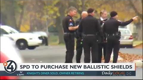 SPD to purchase new ballistic shields
