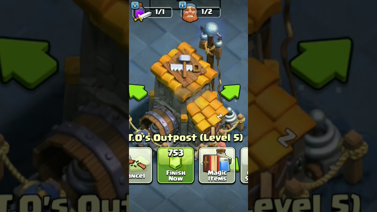 COC OTTO'S OUTPOST LEVEL 1 TO MAX (BUILDER BASE)