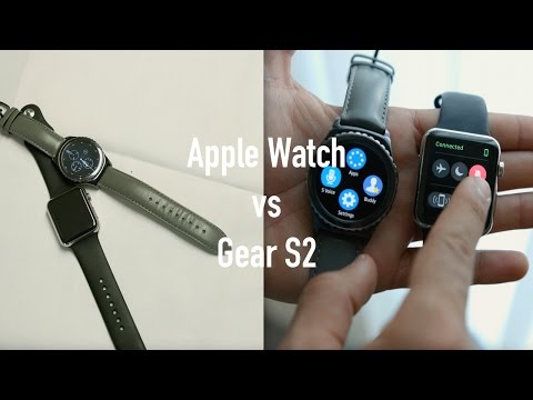 Samsung Gear S2 vs Apple Watch