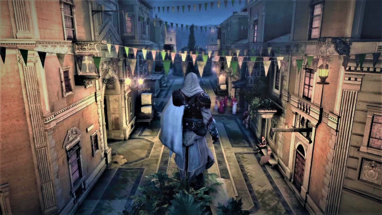 Assassin's Creed Brotherhood Vatican District Ambience, Relaxing ...