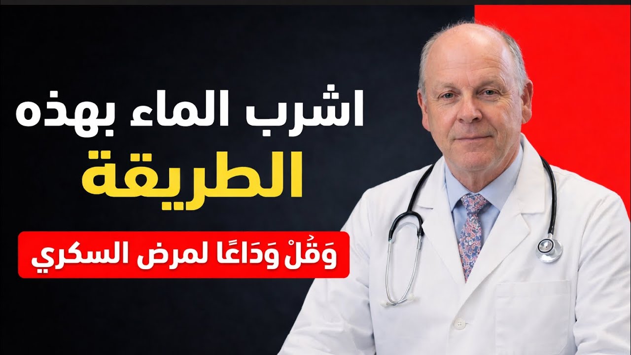 اشرب الماء بهذه الطريقة الصحيحة… سر طبي يساعدك على السيطرة على مرض السكري بفعالي