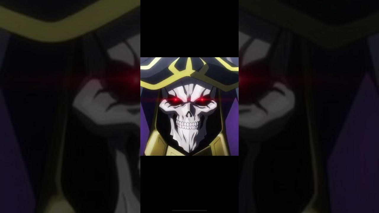 オーバーロードのアインズ ウール ゴウン かっこいい Youtube