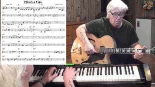 Video thumbnail of "Popsicle Toes - Jazz guitar & piano cover ( Michael Franks )"