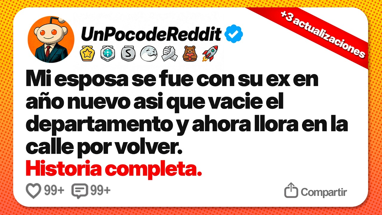 Mi esposa FUE con su ex en año nuevo. VACIÉ la casa entera y ahora DUERME en la calle