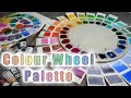 Picking colours for a rainbow watercolour palette  handmade ceramic palette  24 colours