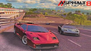 Classic Bull | Lamborghini Diablo GT , TestDrive in Asphalt 8 Multiplayer 🔥🔥