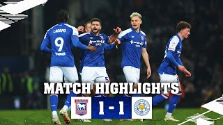 HIGHLIGHTS | TOWN 1 LEICESTER 1