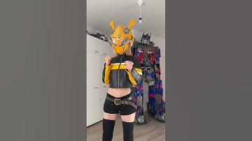 Installed lights in Optimus! Now i wanna build his sword :) #cosplay #bumblebee