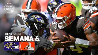 Baltimore Ravens vs. Cleveland Browns | Semana 6 - Temporada NFL 2026 | Resumen en español