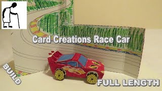 Card Creations - Race Car build - FULL LENGTH