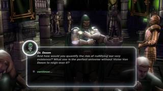 Marvel Ultimate Alliance: Secret Dialogue between Dr. Doom and Dr. Doom - HUGE Plot Twist??!