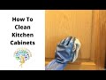 Cleaning Kitchen Cabinets Cleaning Kitchen Cabinets