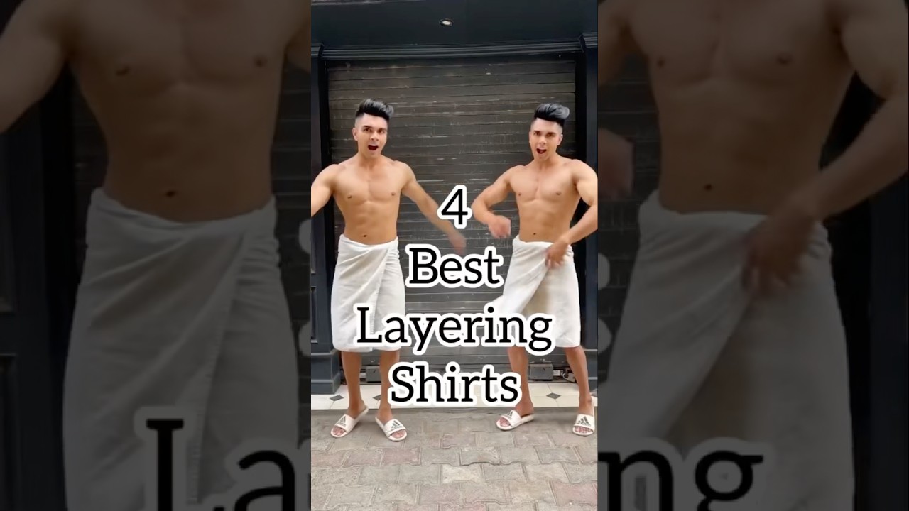 4 Best layering Shirts 👔🥵⚡️🫣}