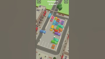 #shorts PARKING JAM 3D - GAMEPLAY WALKTHROUGH SOLUTION (ANDROID,IOS) @MobileGamingJunction