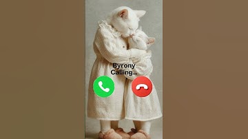 Byrony calling 🤙🏻✨ #ringtone #youtubeshorts #cat #trending #cutecat #youtube #calling #foryou #viral