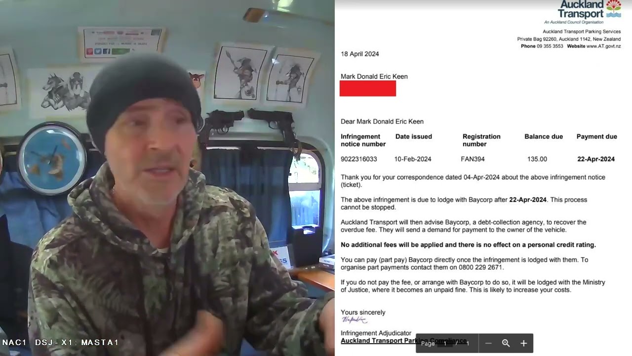 IJWT - 19 April 2024 - Trying a different tactic with the latest Bus Lane Ticket   - Part 1