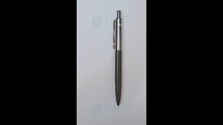 Metallic Glossy Grey & Silver Ball Pen | Premium Dual Color Design | Smooth Writing Pen for #shorts