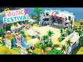 MUSIC FESTIVAL | Sims 4 Speed Build