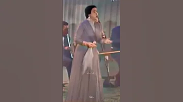 أم كلثوم حيرت قلبي وده خيال بين الأجفان 