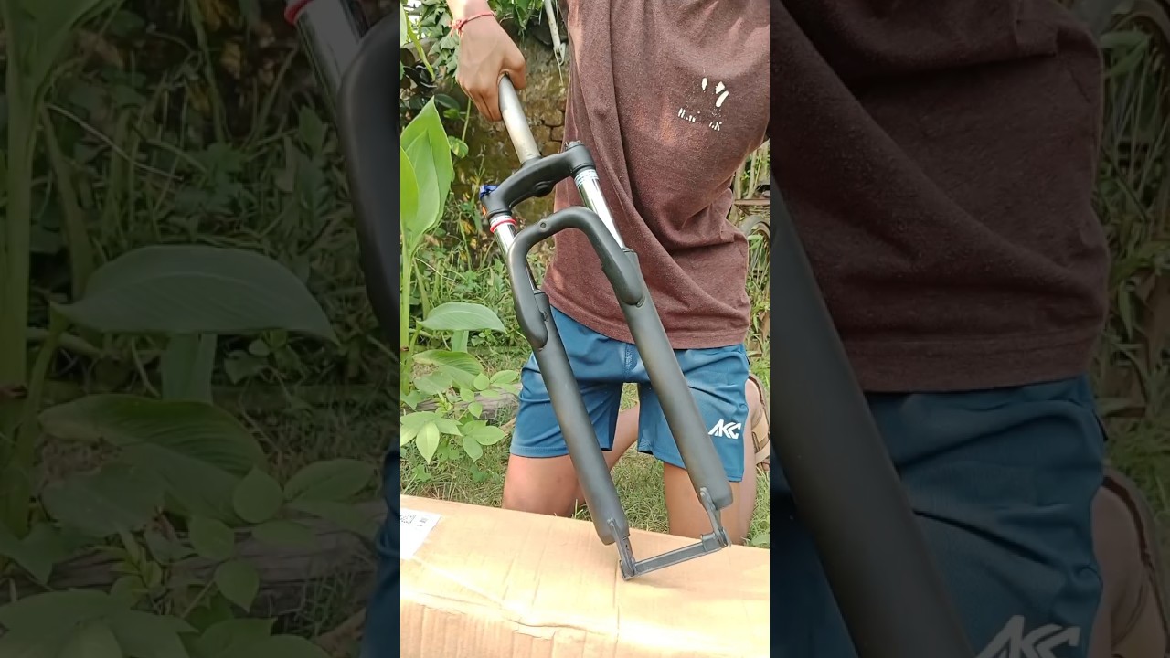 New Suspension fork 😍🚲