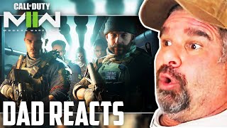 Dad Reacts to Call of Duty: Modern Warfare II Official Reveal Trailer!