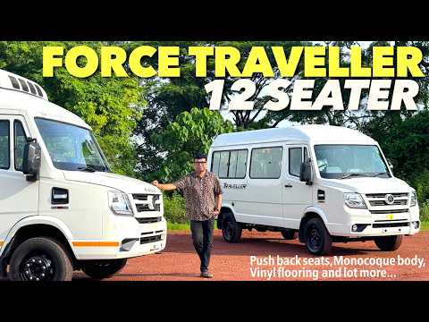 Traveller ൽ 12 സീറ്റിന്റെ ആഡംബരം.Pushback seat മുതൽ Flooring വരെ എല്ലാത്തിന്റെയും നിലവാരം വർധിച്ചു