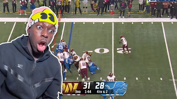 WTF COMMANDERS??!! Washington Commanders vs. Detroit Lions | 2024 Divisional Round Game Highlights