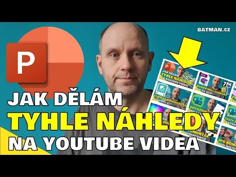 Jak dělám náhledy pro tyhle videa (miniatury pro Youtube)