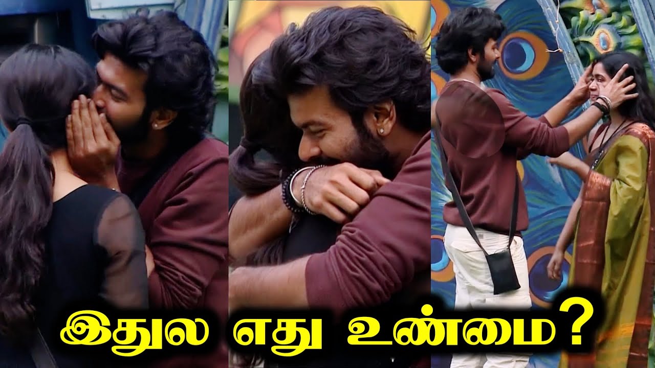 happy-vishal-anshita-unhappy-tharshika-bigg-boss-8-tamil-day-104